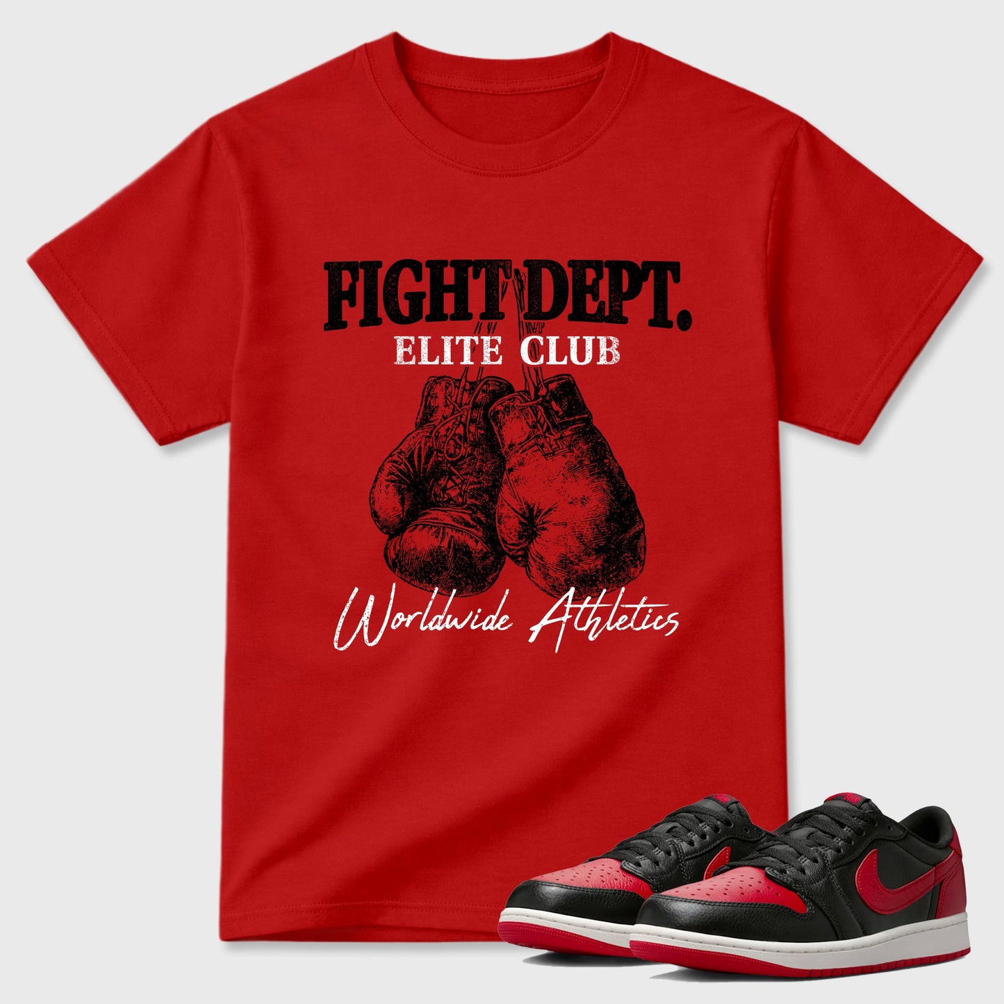 Fight Club Sneaker Tees - Air Jordan 1 Banned