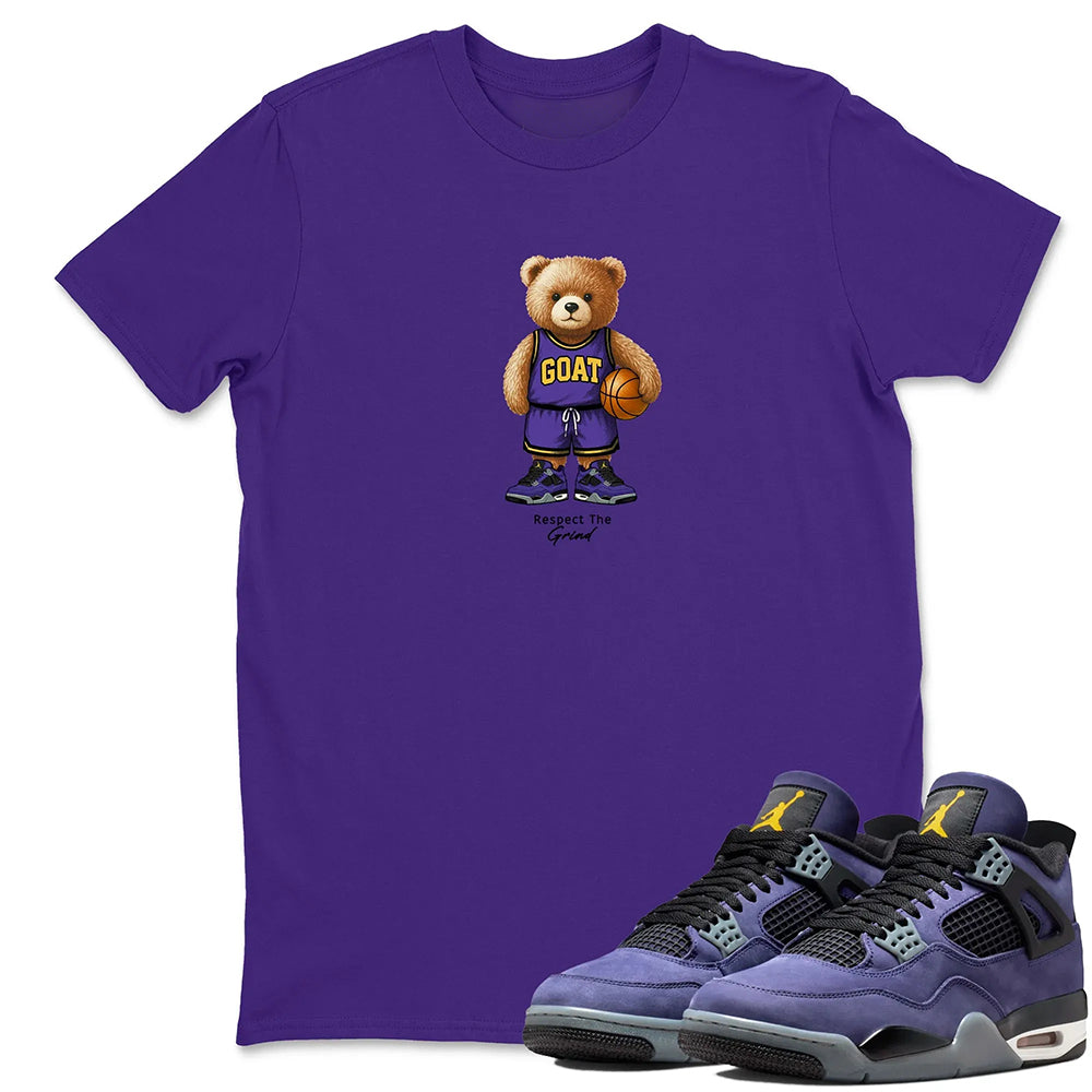 GOAT Mode RUNIX Sneaker Tees - Air Jordan 4 Lakeshow