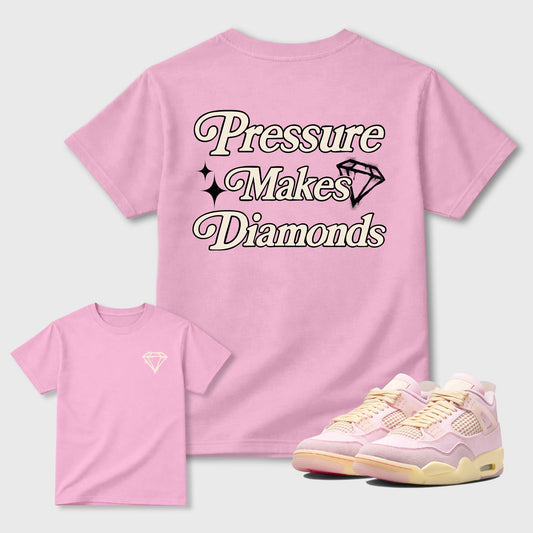 Move In Silence Sneaker Tees - Air Jordan 4 Iced Carmine