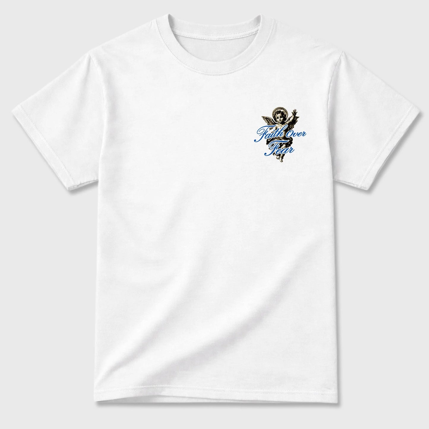 Faith Over Fear RUNIX Sneaker Tees - Air Jordan 1 Union x Fragment