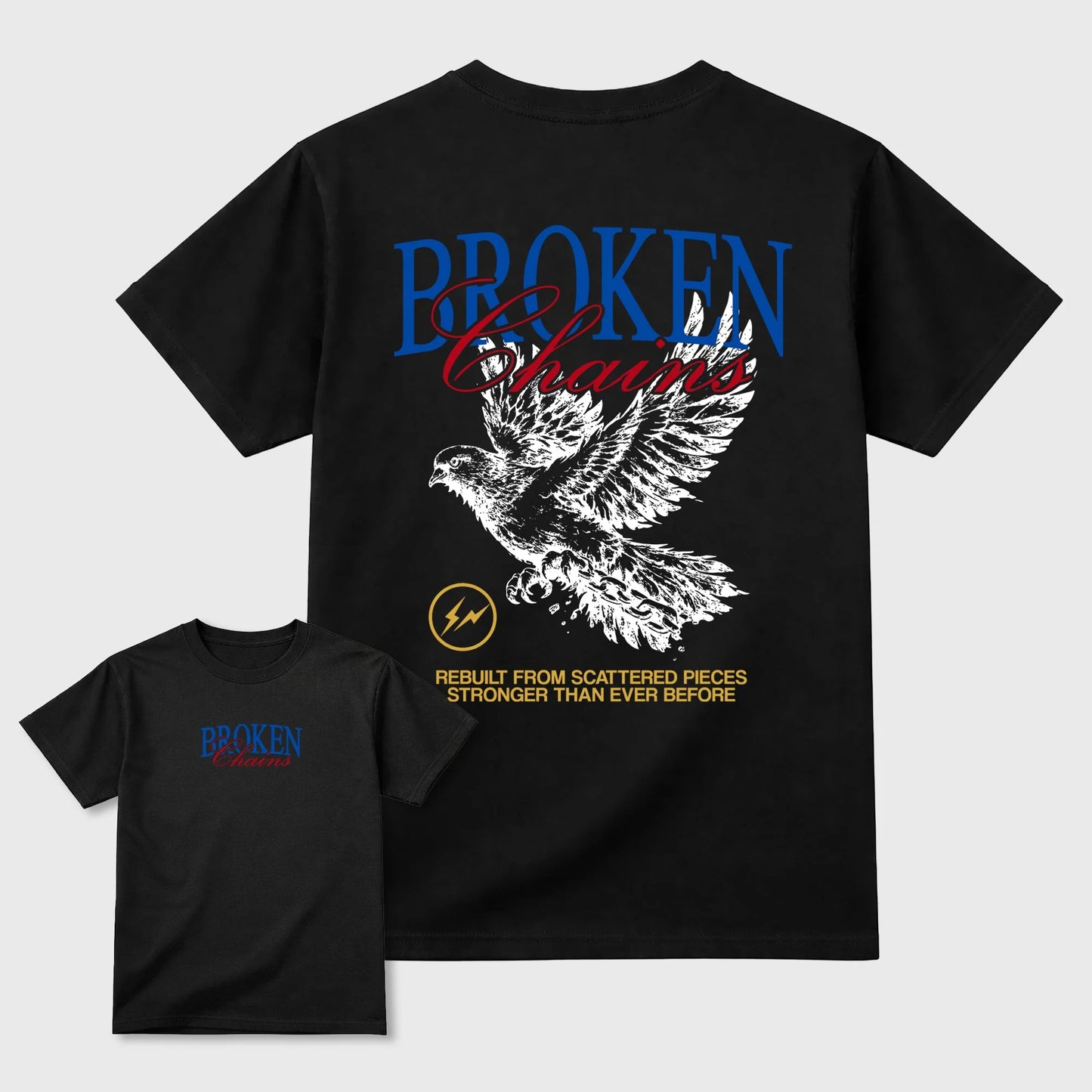 Broken Chains RUNIX Sneaker Tees - Air Jordan 1 Union x Fragment