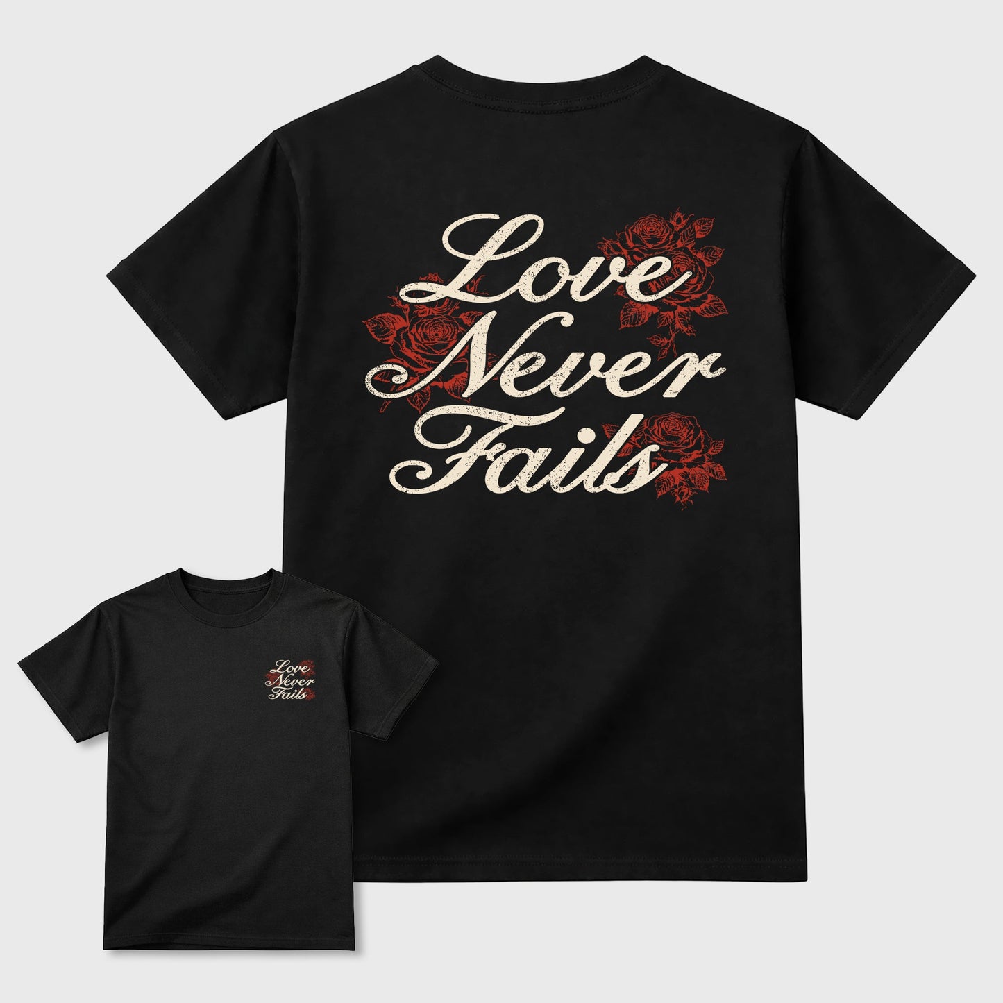 Love Never Fails Sneaker Tees - Air Jordan 4 Brick After Brick