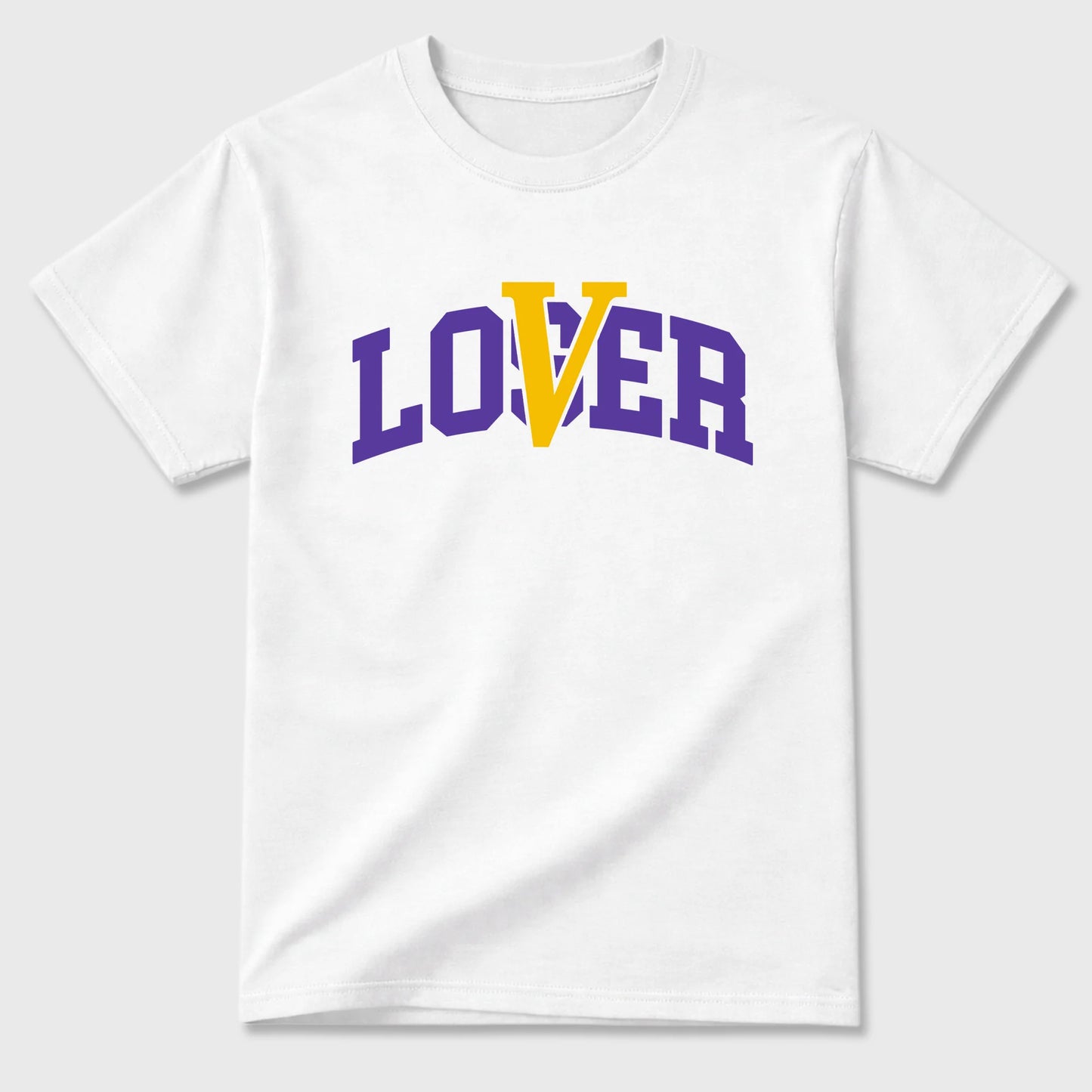 Loser Lover Varsity RUNIX  Sneaker Tees - Air Jordan 4 Lakeshow