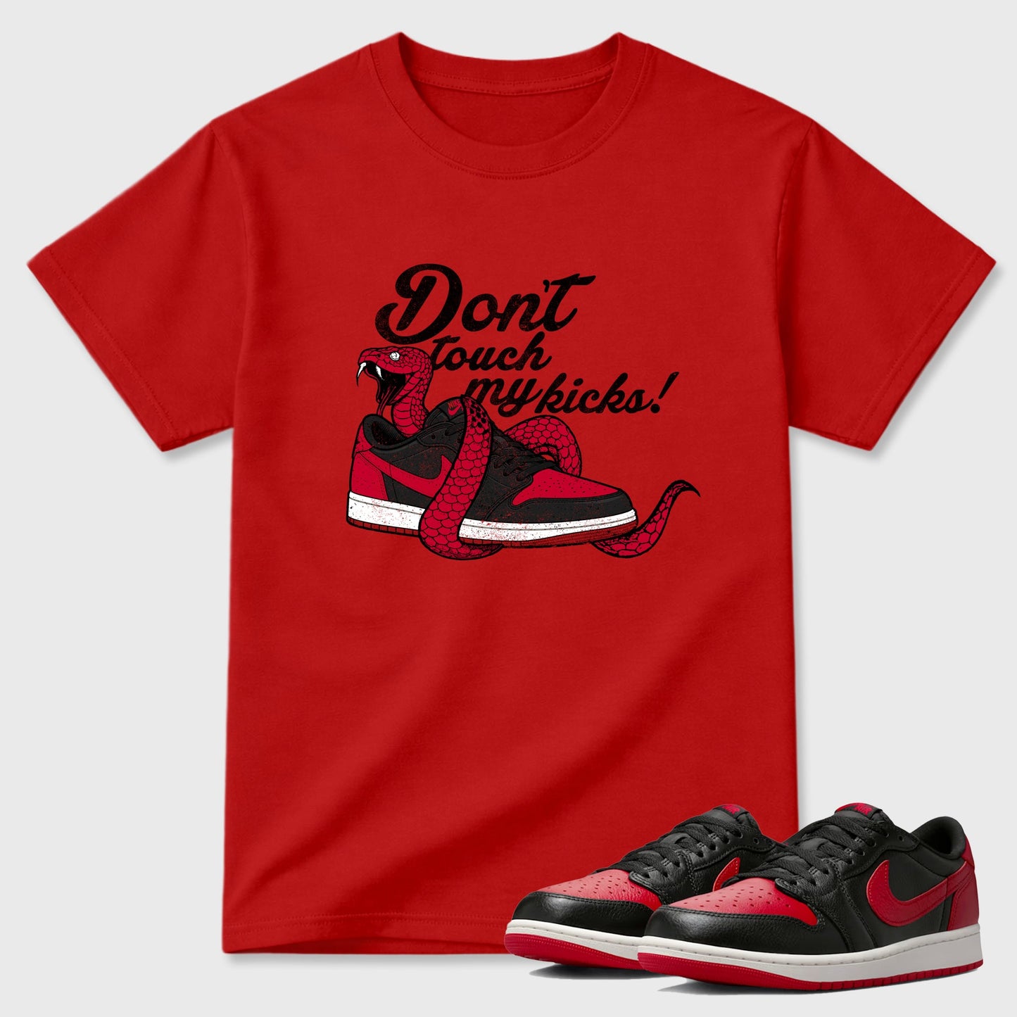 Don't Touch My Kicks  Sneaker Tees - Air Jordan 1 Banned