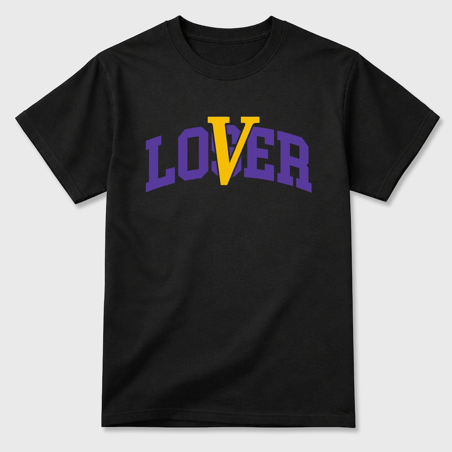 Loser Lover Varsity RUNIX  Sneaker Tees - Air Jordan 4 Lakeshow