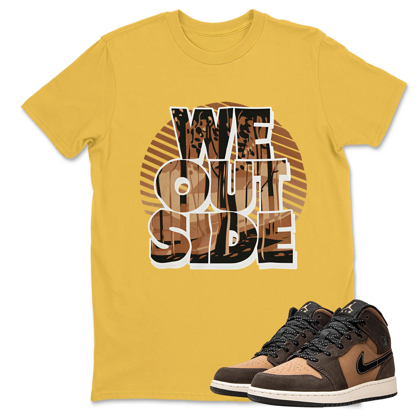 1s Dark Chocolate Shirt, AJ 1 Dark Chocolate Match Tee