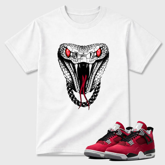 Venom Chain  Sneaker Tees - Air Jordan 4 Toro Bravo
