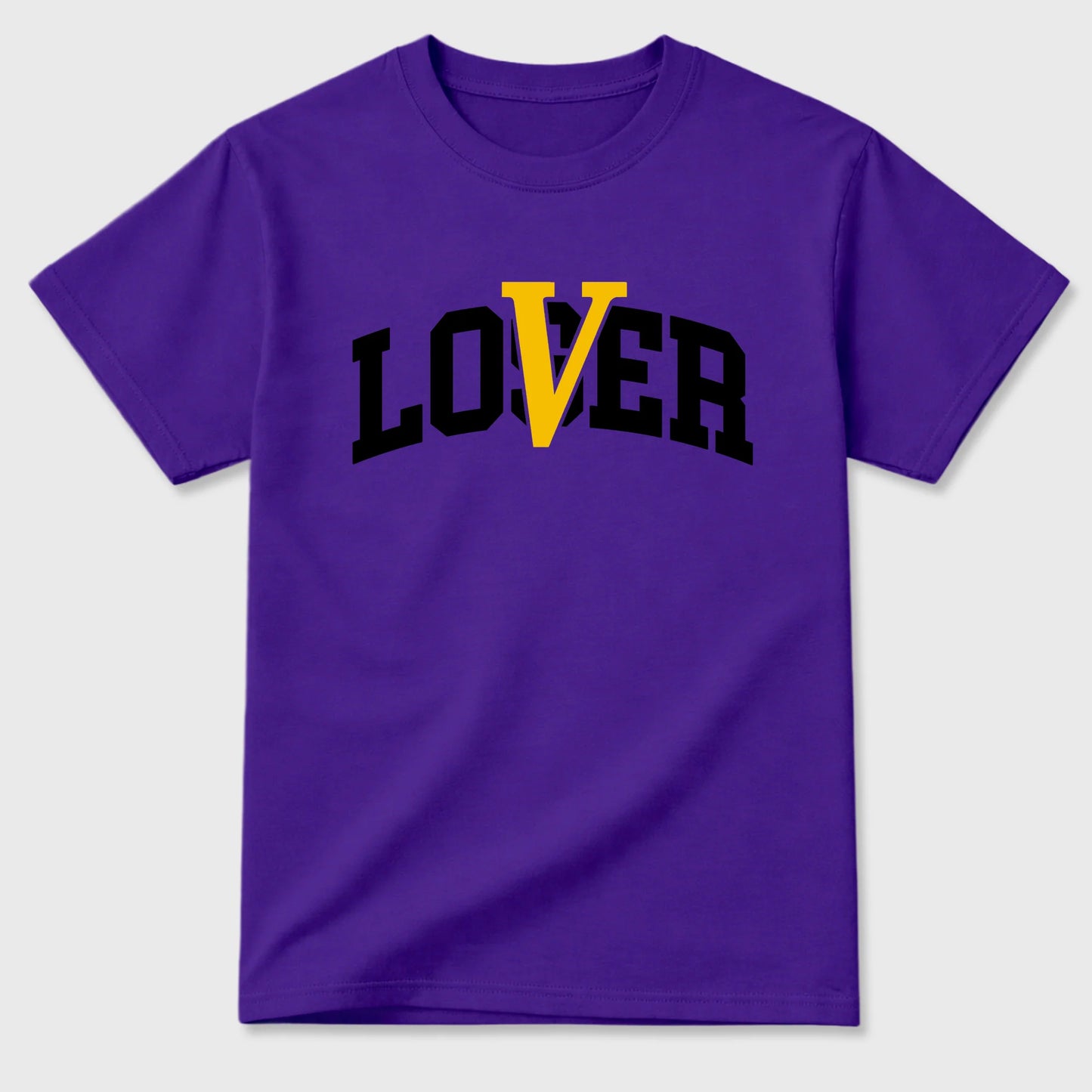 Loser Lover Varsity RUNIX  Sneaker Tees - Air Jordan 4 Lakeshow
