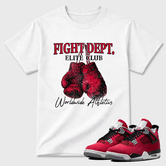 Fight Dept  Sneaker Tees - Air Jordan 4 Toro Bravo