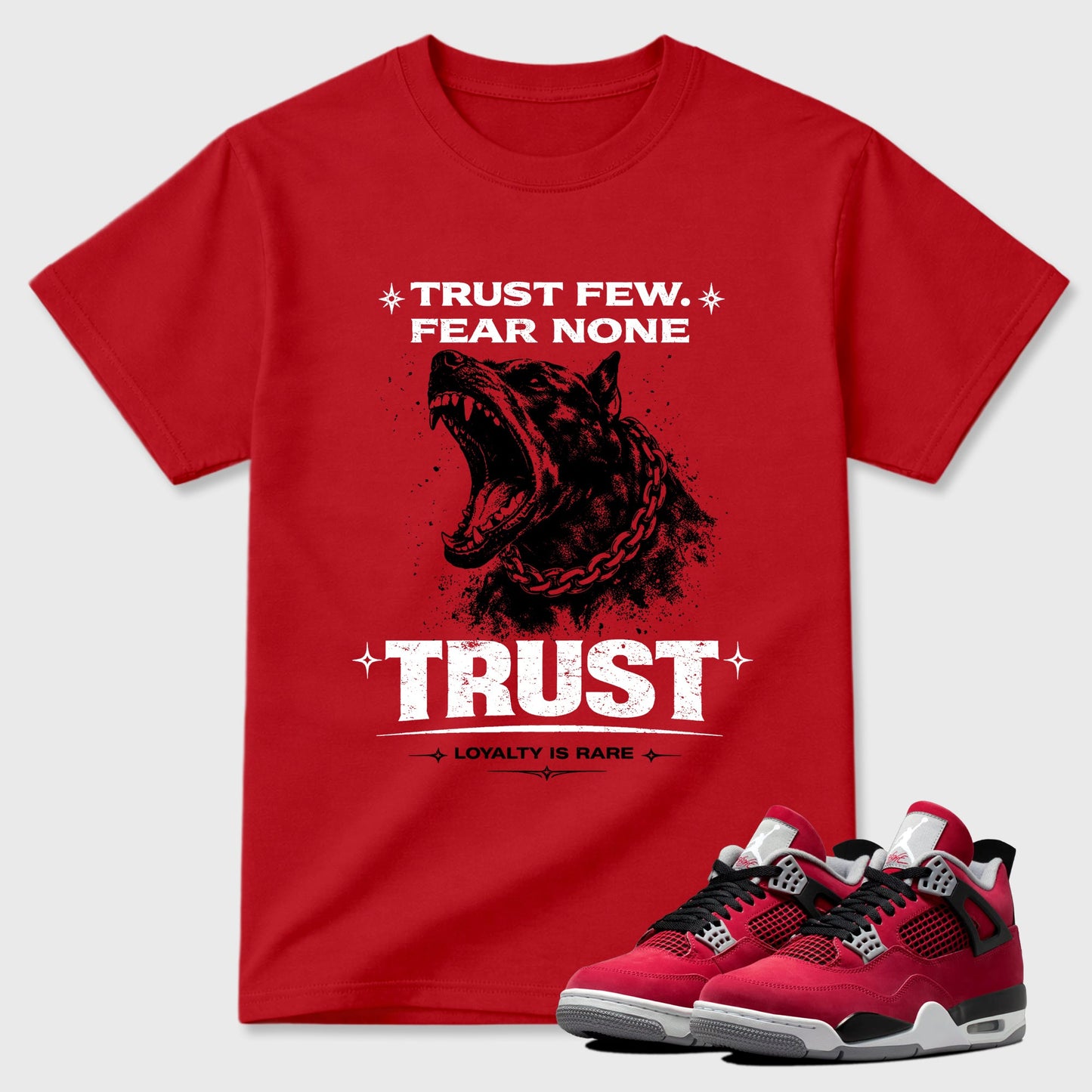 Royalty is Rare  Sneaker Tees - Air Jordan 4 Toro Bravo