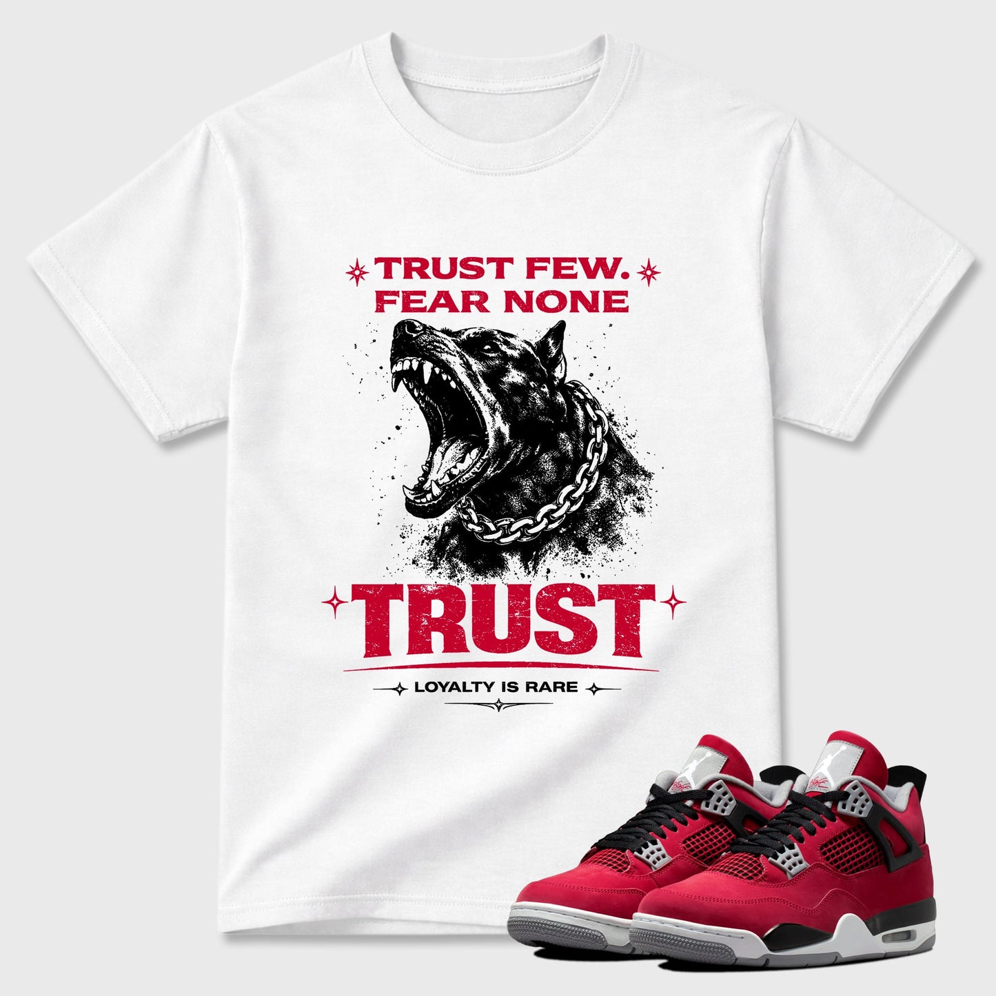 Royalty is Rare  Sneaker Tees - Air Jordan 4 Toro Bravo