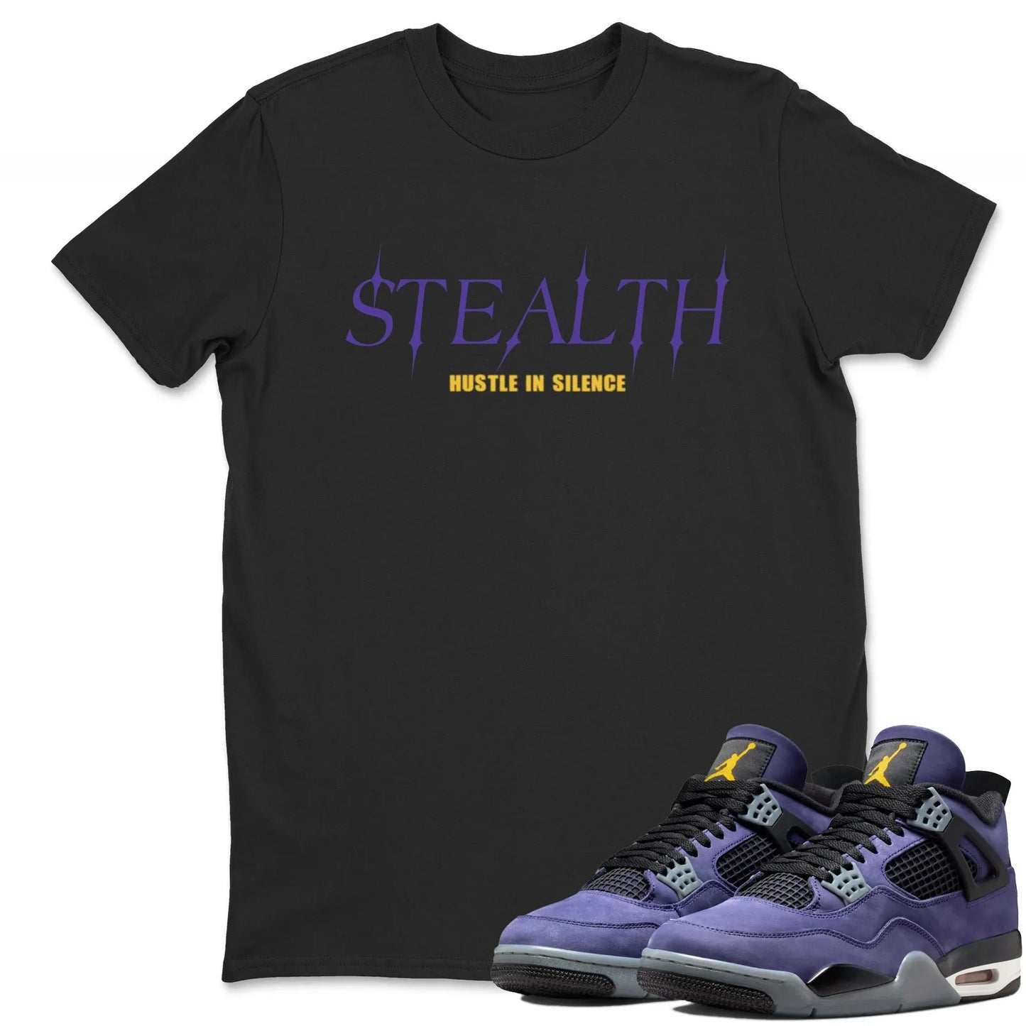 Stealth RUNIX  Sneaker Tees - Air Jordan 4 Lakeshow