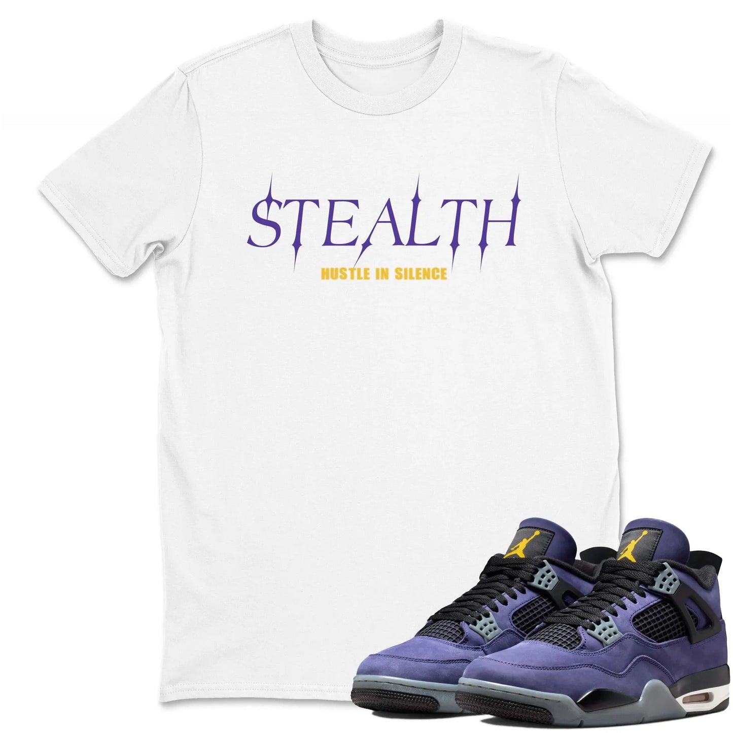 Stealth RUNIX  Sneaker Tees - Air Jordan 4 Lakeshow