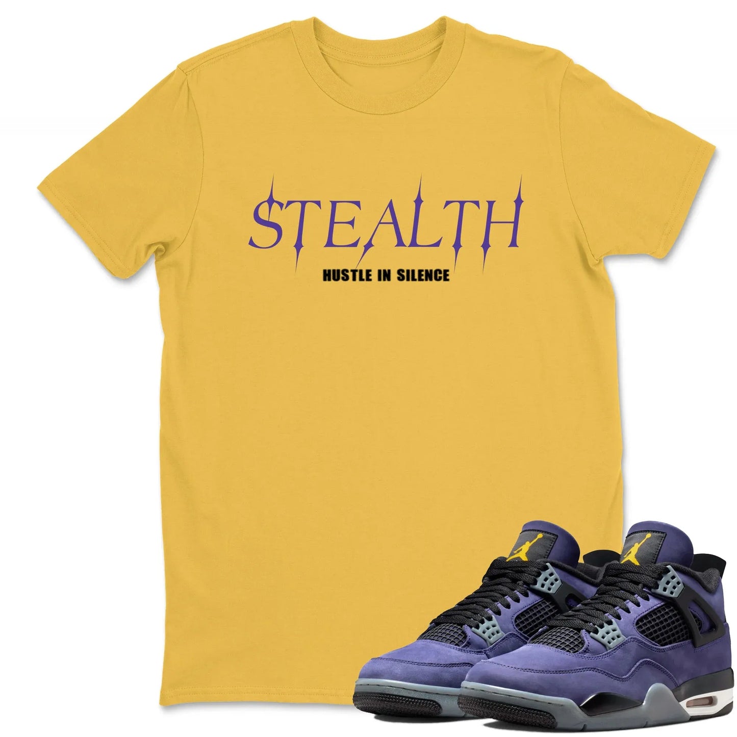 Stealth RUNIX  Sneaker Tees - Air Jordan 4 Lakeshow