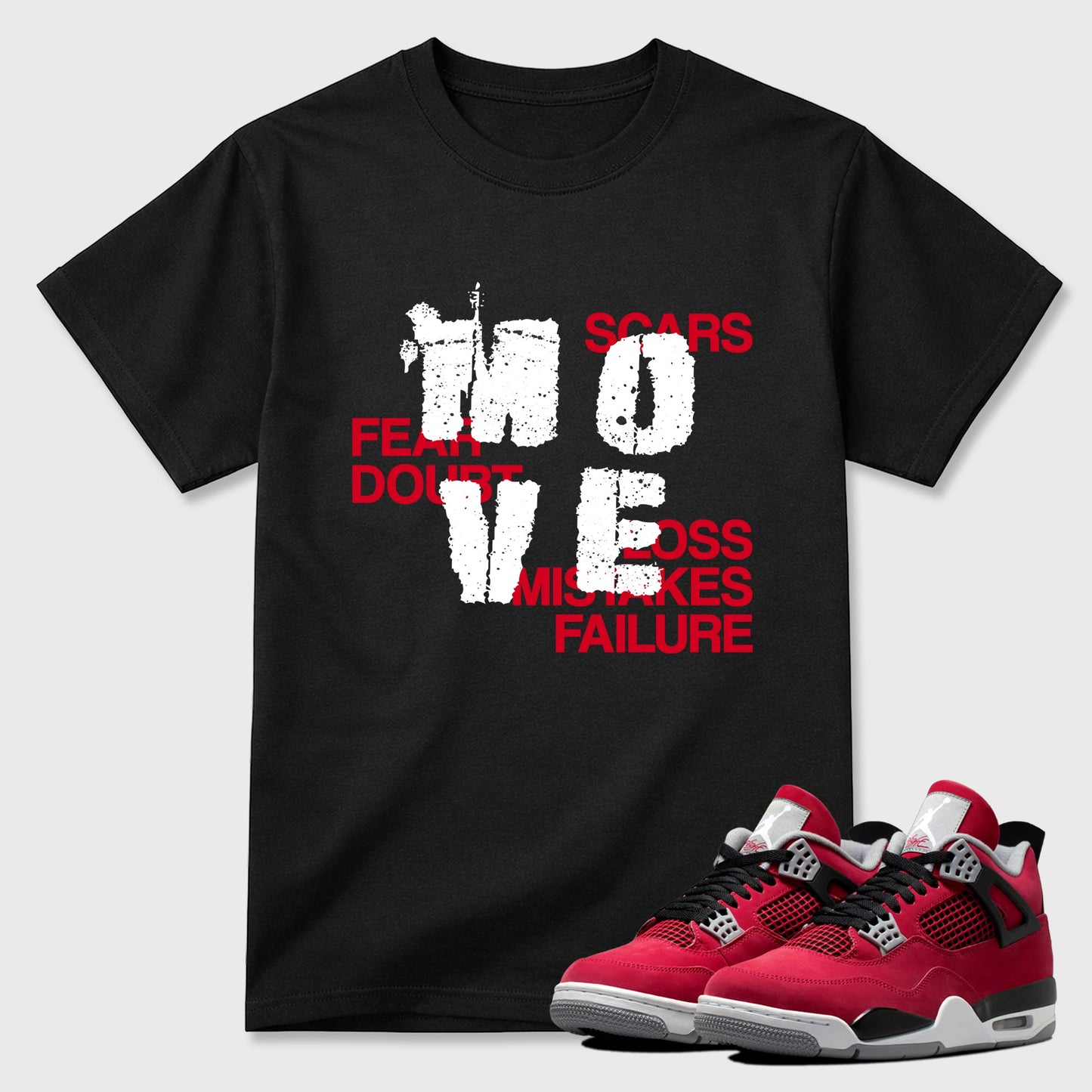 Move  Sneaker Tees - Air Jordan 4 Toro Bravo