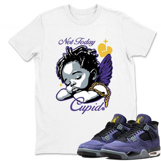 Not Today Cupid RUNIX Sneaker Tees - Air Jordan 4 Lakeshow