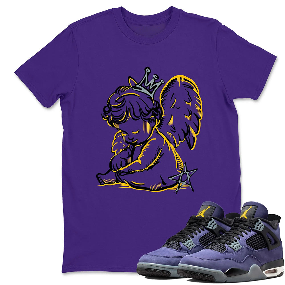 Divine Storm RUNIX  Sneaker Tees - Air Jordan 4 Lakeshow
