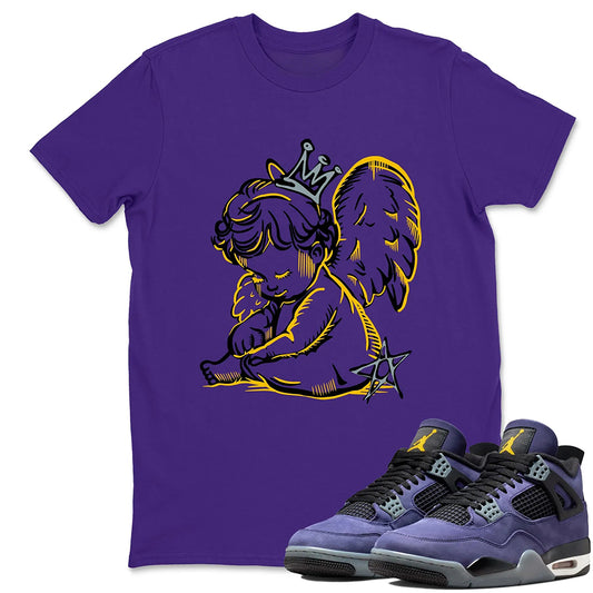 Divine Storm RUNIX  Sneaker Tees - Air Jordan 4 Lakeshow