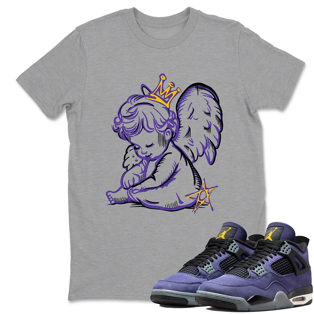 Divine Storm RUNIX  Sneaker Tees - Air Jordan 4 Lakeshow