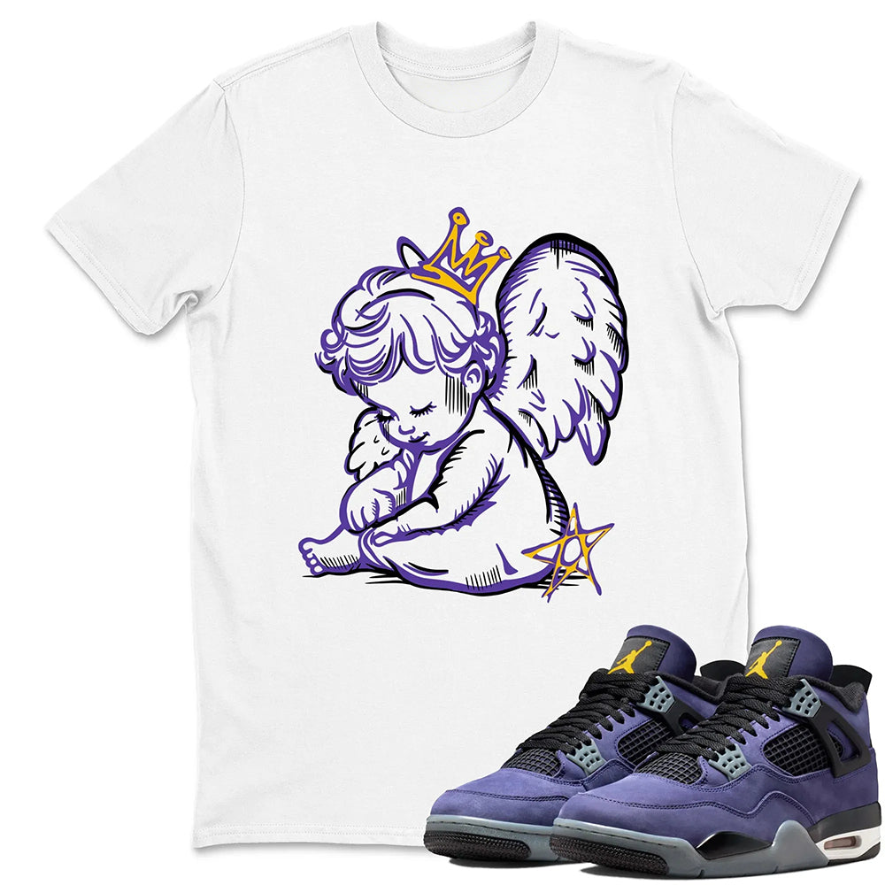 Divine Storm RUNIX  Sneaker Tees - Air Jordan 4 Lakeshow