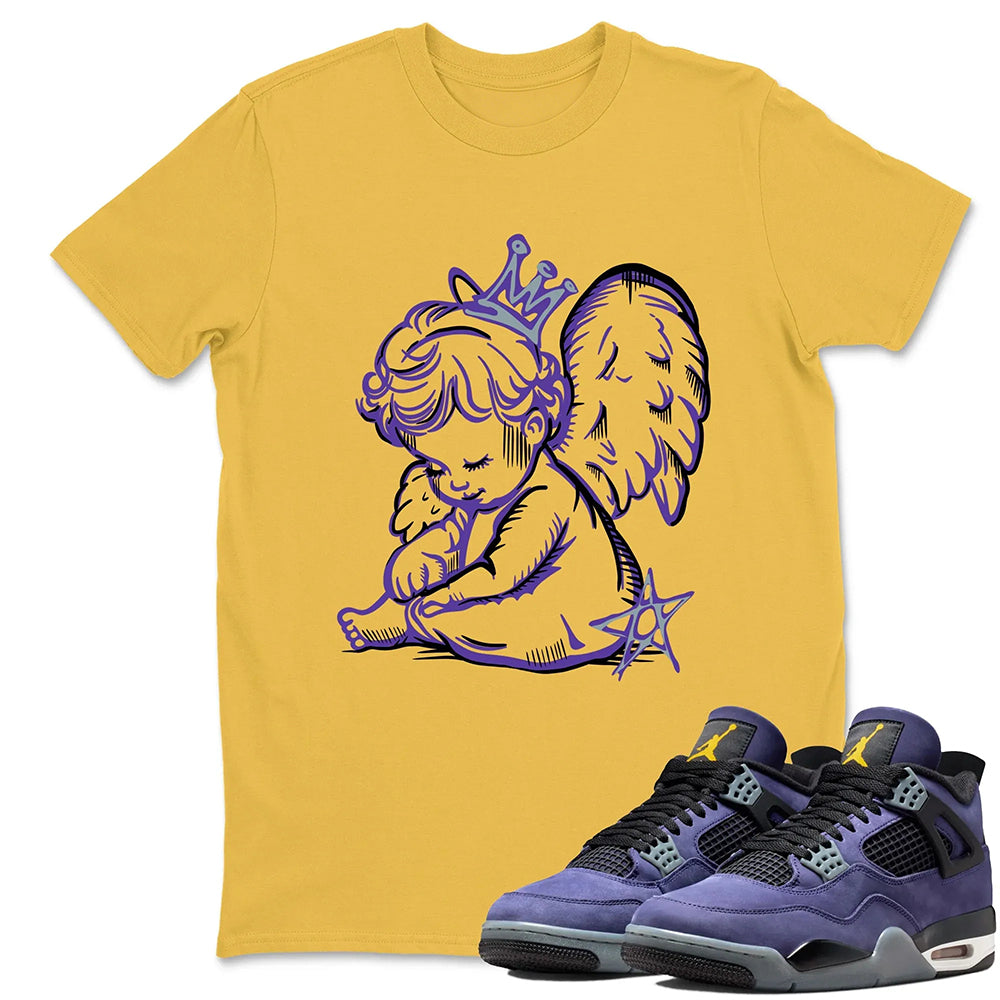 Divine Storm RUNIX  Sneaker Tees - Air Jordan 4 Lakeshow