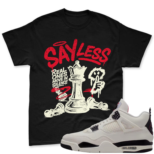 SAYLESS!Jordan 4 Flight Club Sneaker MactchingT-Shirt