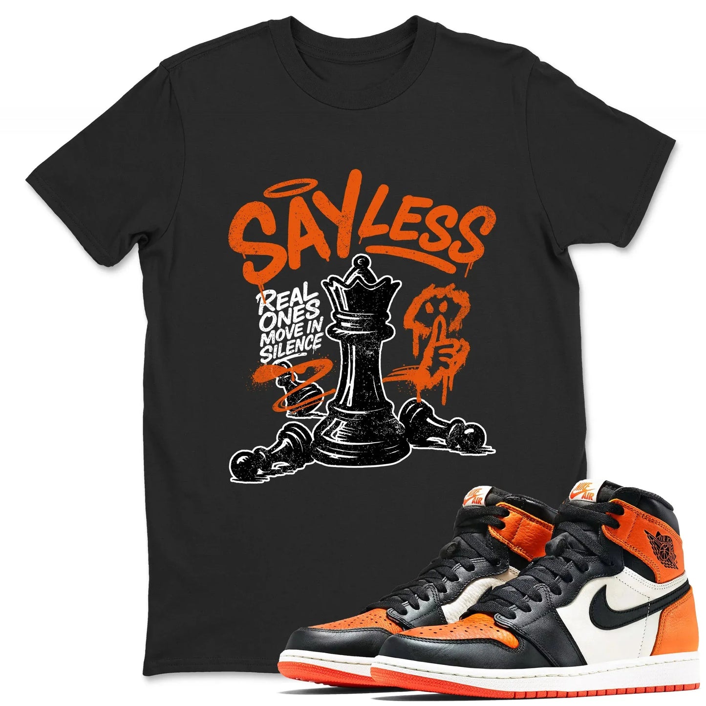 Say Less RUNIX Sneaker Tees - Air Jordan 1 Shattered Backboard