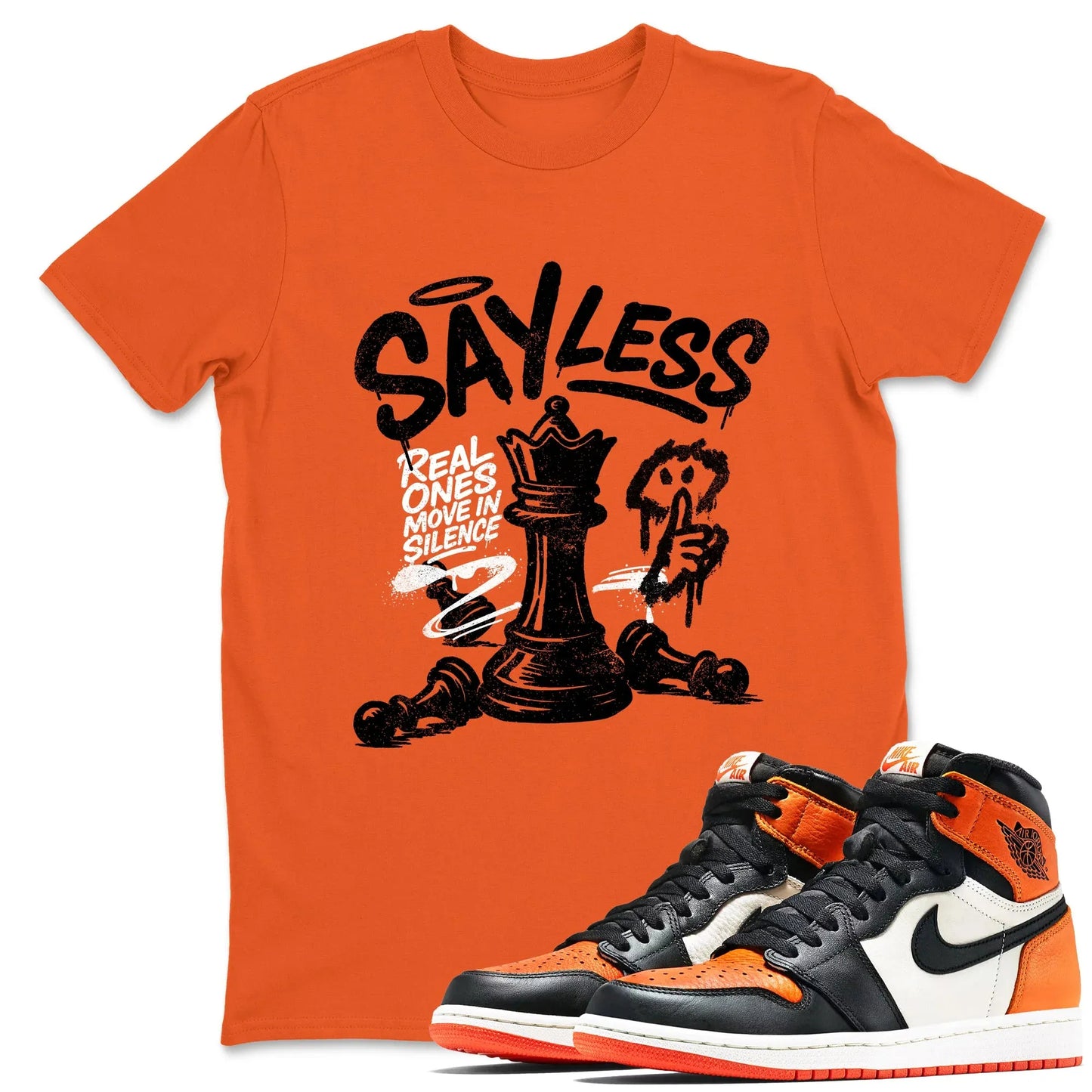 Say Less RUNIX Sneaker Tees - Air Jordan 1 Shattered Backboard