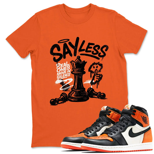 Say Less RUNIX Sneaker Tees - Air Jordan 1 Shattered Backboard